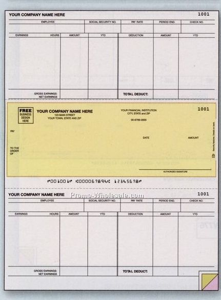 2 Part Accounts Payable Laser Check (Best Software)