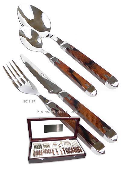 24 Pc. Premium Cutlery Set
