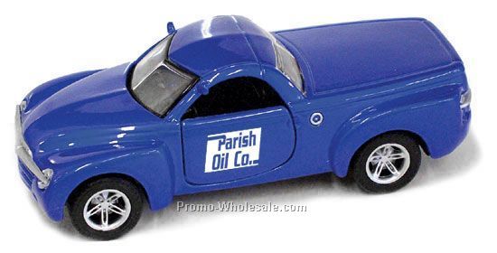 3-1/2"x1-1/4"x3/4" Blue Chevrolet Ssr Truck