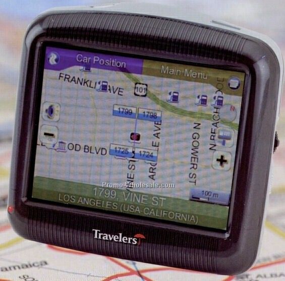 3-3/4"x2-3/4" Gps With Touch Screen Display
