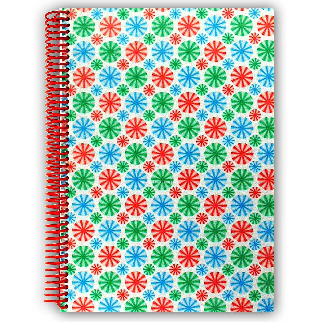 3d Lenticular 6-1/2"x9-3/8" Notebook - Custom