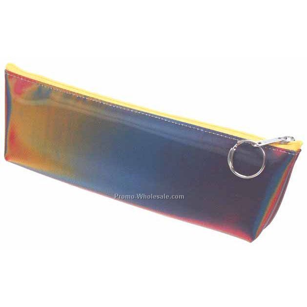 3d Lenticular Pencil Case - Sobre - Stock / Blue Yellow Pink