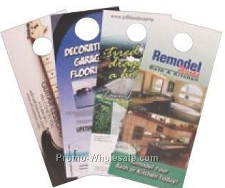 4-1/4"x11" Die Cut Door Hanger