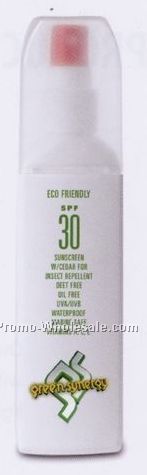 4 Oz. Sunscreen Spray With Natural Insect Repellent (Custom Label)