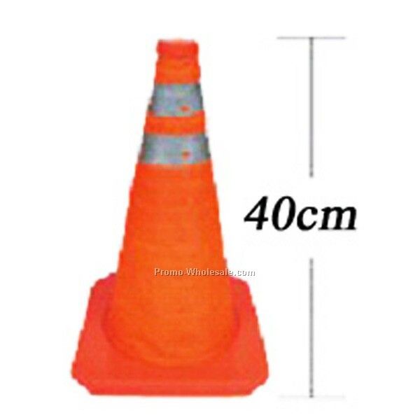 40cm Retractable Traffic Cone