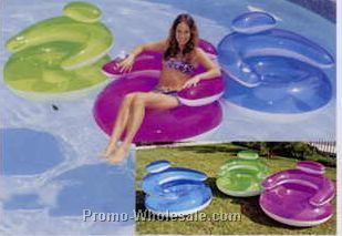 42"x42" Inflatable Bubble Arm Chair