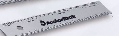 6" Non-slip Straight Edge Ruler