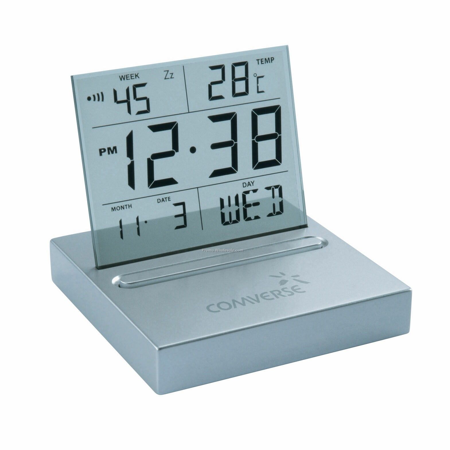 6-1/2cmx6-1/2cmx5-4/5cm Flagstone Desktop Clock