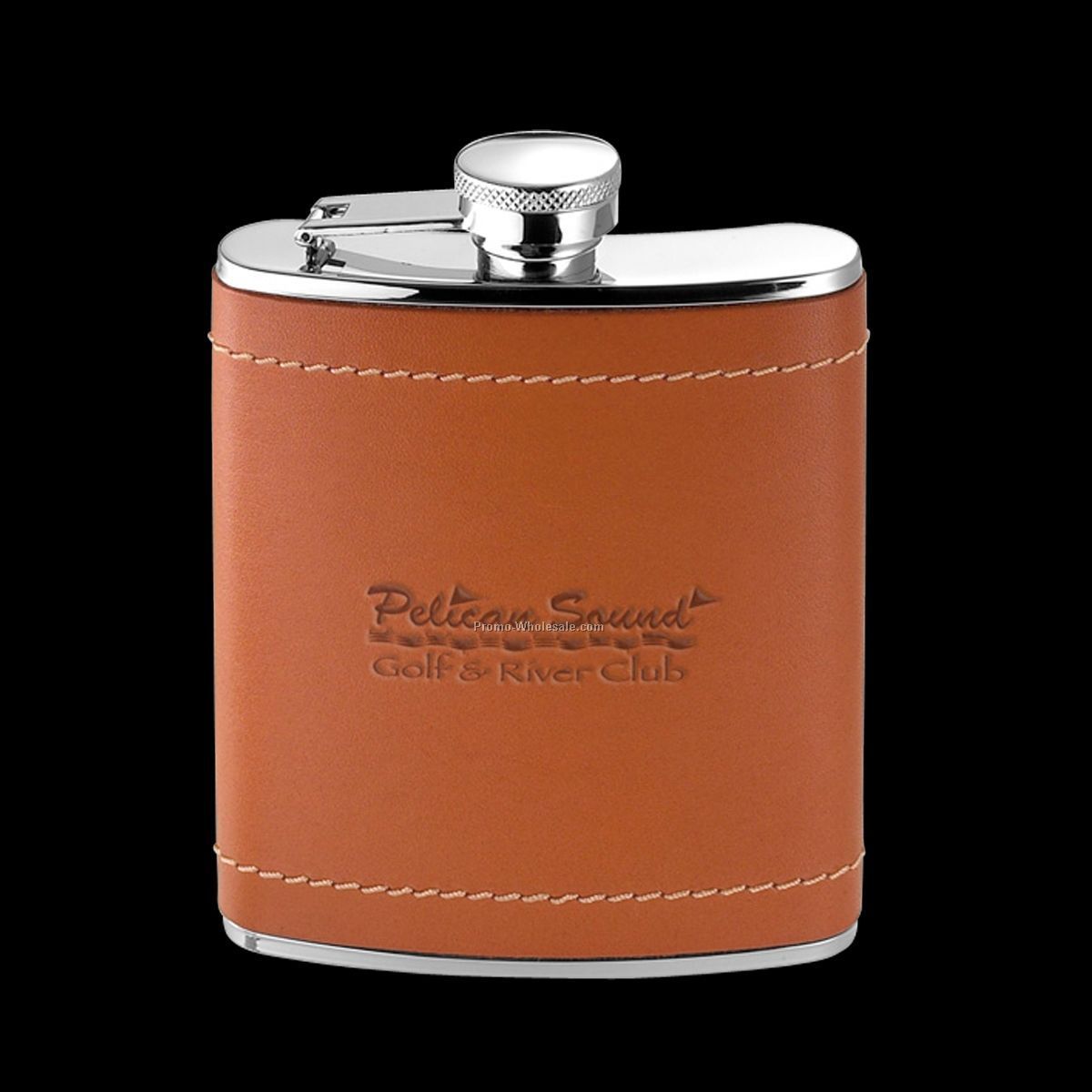 6 Oz. Osborne Leather Hip Flask