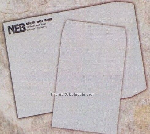6"x9" Kraft Gray Regular Gummed Flaps Sub 28 Open End Catalog Envelope