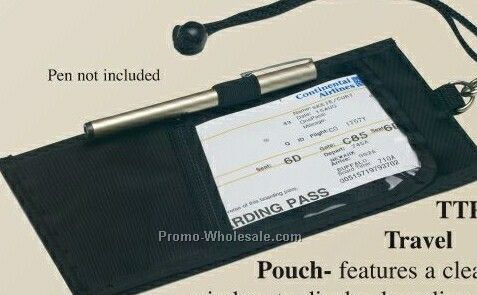 9-1/4"x4-3/4" Travel Pouch