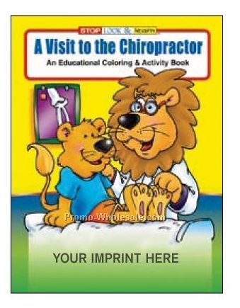 A Visit To The Chiropractor Coloring Book Fun Pack
