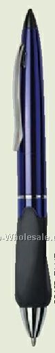 Aberdeen Multi Function Ballpoint Pen W/ Stylus Head & Rubber Grip