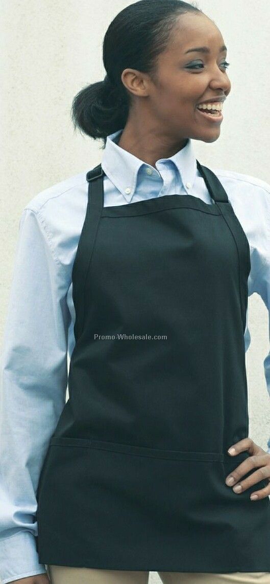 Adjustable Bib W/3 Pocket /Blank