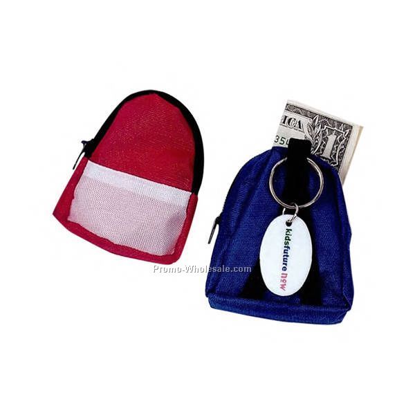 Backpack Coin Holder & Key Chain