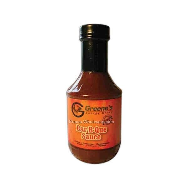 Barbeque Sauce With Full Color Custom Labels. 16 Oz