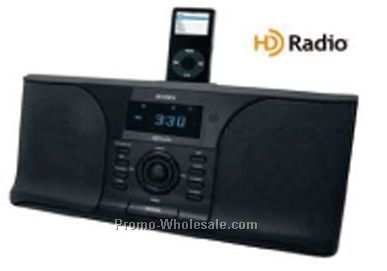 Black Docking Digital Hd Radio System For Ipod And Iphone