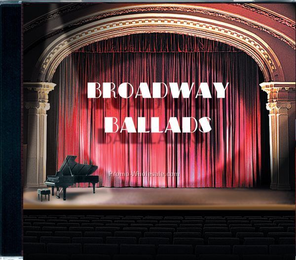Broadway Ballads Music CD