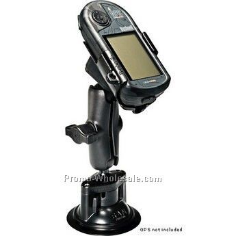 Bushnell Onix Black Windshield Mount Suction Cup Mount, Adj Arm, Clam