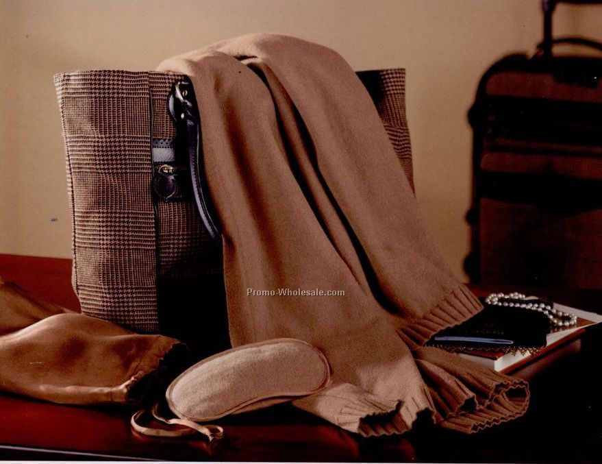 Camel Beige - Cashmere Travel Set