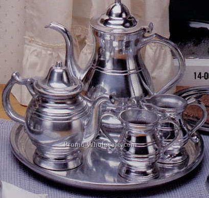 Coffee/ Tea/ Sugar/ Creamer/ Tray Set Lustra Series