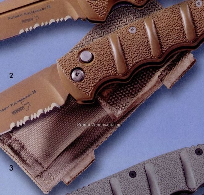 Cordura Sheath For Knives - Desert Sand Beige