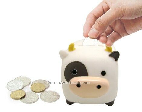 Cow Coin Bank