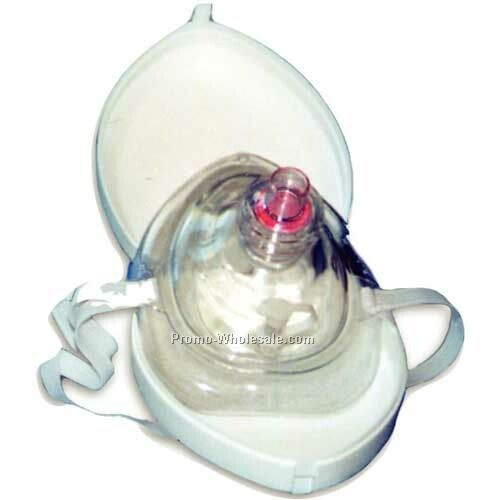 Cpr Pocket Mask W/ O2 Inlet & Case