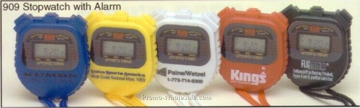 Digital Stop Watch W/ Chronometer / Alarm / Clock