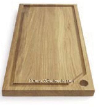 Edge Carving Board Oak Large