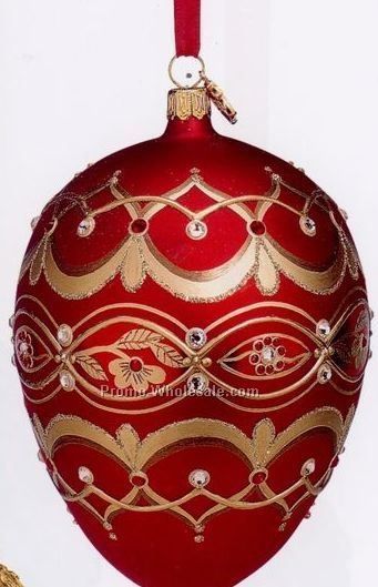 European Blown Glass Ornament Collection/ Windsor Egg