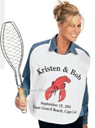 Fabric Lobster Bib (Printed)