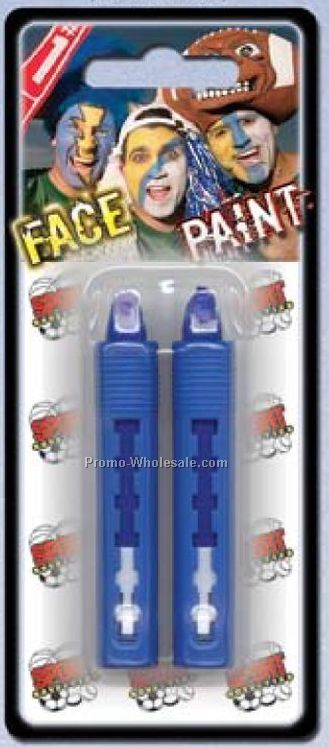 Face Paint 2 Crayon Custom Pack W/ Logo