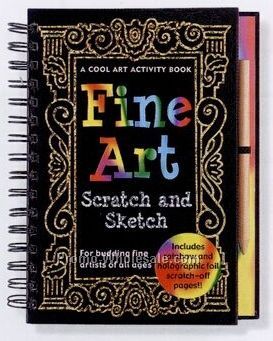 Fine Art Scratch And Sketch Activity Book