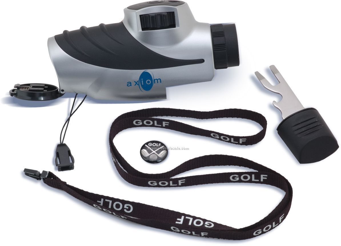 Golf Tool With Range Finder
