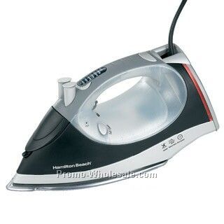 Hamilton Beach Black & Silver Electronic Iron