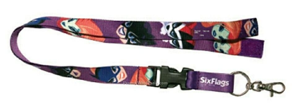 Heat Transfer Lanyard - 1"