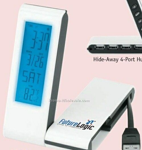 Hide-away 2.0 Multi-hub Clock
