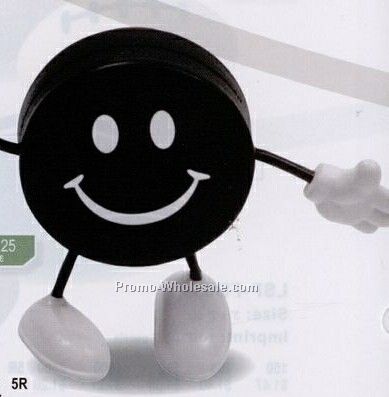 Hockey Puck Figure Toy