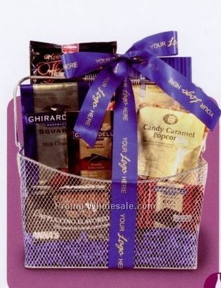 Holiday Sweet Tote Gift Basket