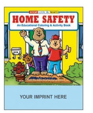 Home Safety Coloring Book Fun Pack