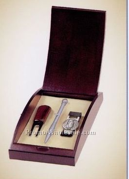 Joseph Paris Golfer's Gift Set - Pen, Divot Tool, Money Clip