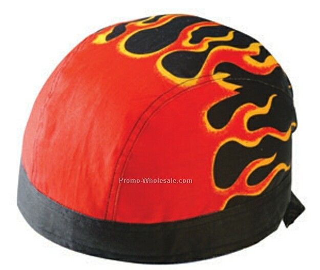 Kerchief Bandanna Cap (Flame)