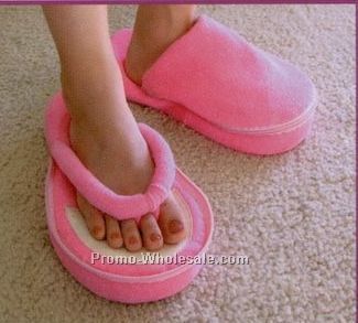 Large Memory Foam Pedicure Slippers