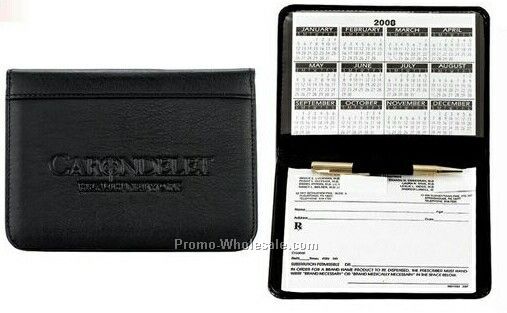 Leather Traditional Style Prescription Pad