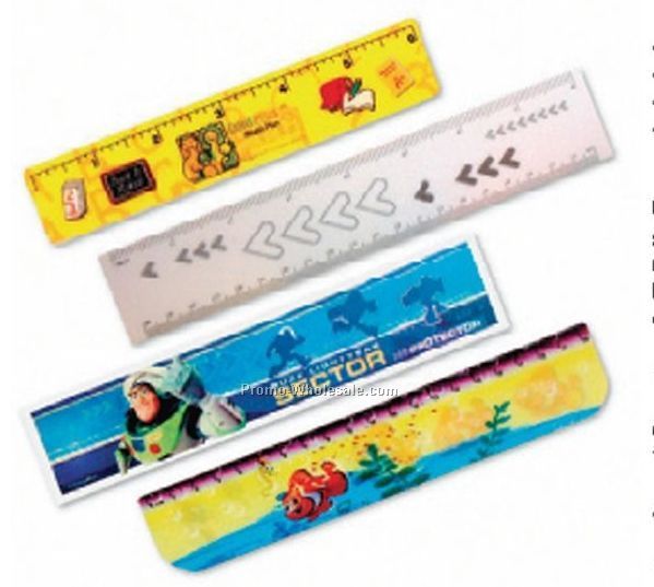 Lenticular 6" Ruler - Custom