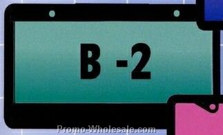 Maxi-panel Polystyrene License Plate Frame