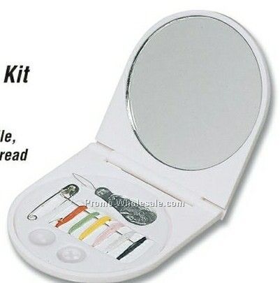 Mirror With Sewing Kit