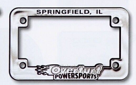 Motorcycle License Plate Frame