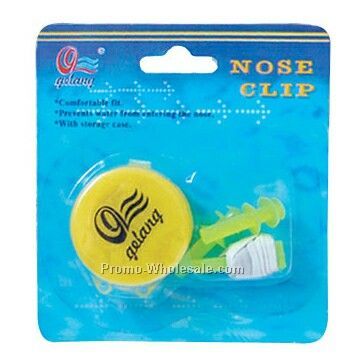 Nose Clip And Earplugs